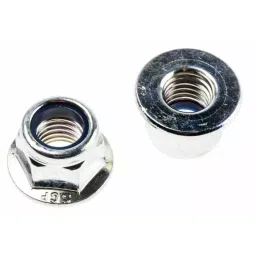 RS PRO Lock Nut Bright Zinc Plated Steel DIN 6926 M10, 275636-7