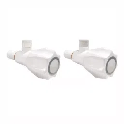 Fastgear Angle Valve Plastic Chrome Finish White, FG1736 (Pack of 2)-image-73