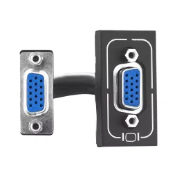 Legrand Preterminated Projector Connector Allzy 1 Module Matt Black, 6812 36-40