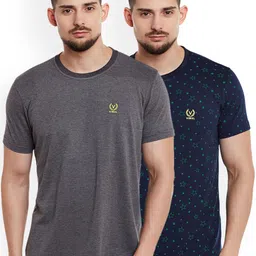 VIMAL JONNEY Men Pack of 2 Round Neck T-Shirts-image-23