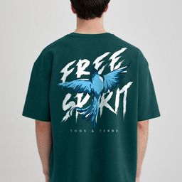 TOGS & TERRE Typography Printed Organic Cotton T-shirt-picture-3