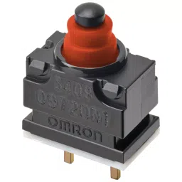 OMRON ELECTRONIC COMPONENTS MICROSW, SPST-NO, 0.01A, 13.5VDC, 0.85N, D2GWA13DBYOMR-29