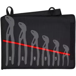 Knipex 00 19 55 S5 LE Empty Tool Roll for Cobra with 6 Compartments image 2