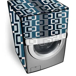 The Furnishing Tree PVC Washing Machine Cover Fully-Automatic Front Loading Compatible for IFB, 7 K-image-66