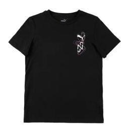 Puma Kids Neymar Jr. Black Cotton Printed T-Shirt-16