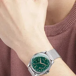 DOUBLERUN Men Patterned Dial & Analogue Multi Function Watch H05N8001 image 4