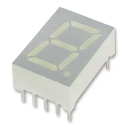 KINGBRIGHT Display, Seven Seg, 14.2 mm, Red/Green, SBA56-21EGWA-46