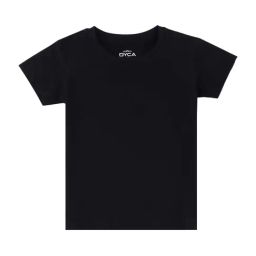Dyca Kids Black Cotton Regular Fit T-Shirt-image-49