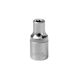 Yato Torx Socket 9.5 mm (3/8 inch) CRV 50BV30 Material Sliver, YT-05236-48