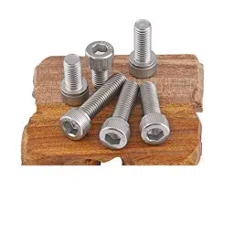 Rpi Shop M4x10mm SS Socket Head Allen Cap Screw Full Thread Bright Finish Pack of 75 Pcs image 5