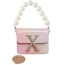 Esbeda Pink Textured Small Sling Handbag-image-85