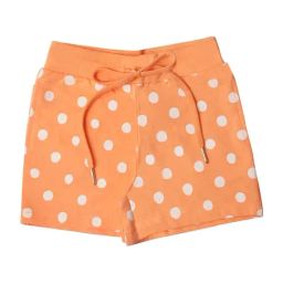 Tiny Girl Peach Cotton Printed Shorts-image-27
