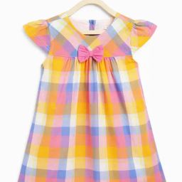Campana Kids Multicolour Checks Dress-image-76
