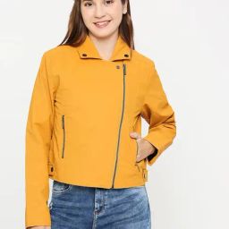 Spykar Mustard Slim Fit Jacket-picture-27