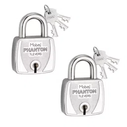 Mobaj Phantom 50 mm Steel SNF Finish 3 Keys Padlock-picture-35