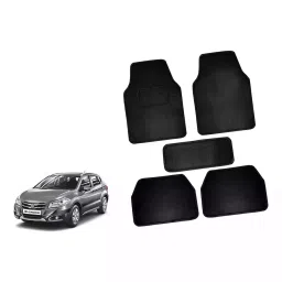 Auto Pearl CMBK134 Polyester Standard Mat for Maruti S-Cross (Black)-23