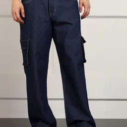 ANGERHOOD Men Easy Wash Cargos Trousers-picture-28