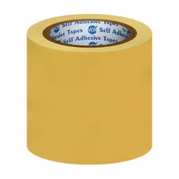 VCR 18 m x 120 mm Waterproof PVC Yellow Floor Marking Tape, 12 Rolls Per Pack-29