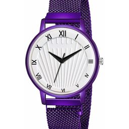 CSAMON Women Textured Round Button Regular Analogue Watch-image-44