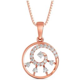 Joyalukkas 18k Gold Magnetic Diamond Pendant-image-76