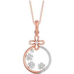 Joyalukkas 18k Gold Iconic Diamond Pendant-image-62