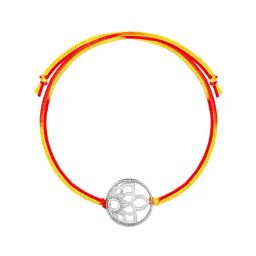 GIVA 92.5 Sterling Silver Floral Rakhi for Bhai-image-85