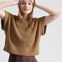 Only Brown Regular Fit Pullover-image-17