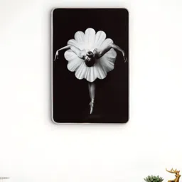Home Centre Aura Ballerina Black & White MDF Wall Photo Frame-image-42