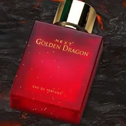 NEXT CARE Set Of 2 Golden Dragon & Naughty Black Perfume- 100ml Each-23