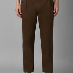 Louis Philippe Jeans Men Pleated Trousers-image-80