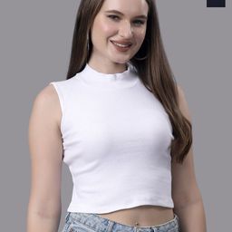 Friskers Cotton Crop Top-image-73