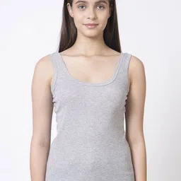 AVYAY Pack Of 2 Cotton Broad Shoulder Straps Camisoles"-picture-44