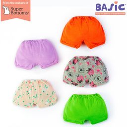 SuperBottoms Pack Of 5 Sheep & Rabbit Printed Underwear - Multi Colour-12
