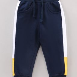 Kookie Kids Full Length Lounge Pant Solid - Blue-picture-25