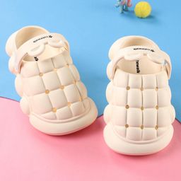 Cute Walk by Babyhug Clogs with Back Strap Closure - White-picture-26
