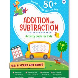 Addition and Subtraction Activity Book for Kids| 80+ Fun Activities-2