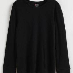Charm n Cherish Full Sleeves Solid Thermal Vest - Black-image-69