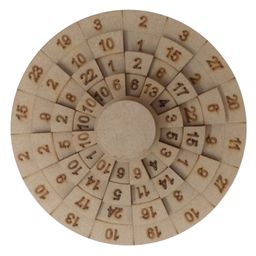 The Puzzl Co - Mathematical Puzzles - Sum 40 | Wooden Brain Teaser Puzzle - Classic Wooden Puzzle for Kids and Adults, Floor Puzzle, Educational and Fun Brain Training Game-7
