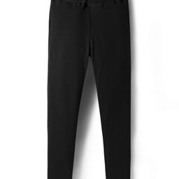 Honeyhap Premium Cotton Knit Full Length Solid Colour Legging With Bio Finish - Black Beauty-picture-45