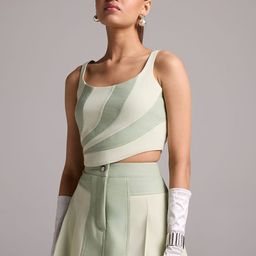 The Dapper Lady Women Pleated A-Line Mini Skirt-image-35