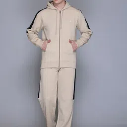 Antiloop Side Panel Hooded Neck Tracksuit-image-45