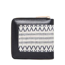 KLEIO Jacquard Weave Zip Around Wallet image 4