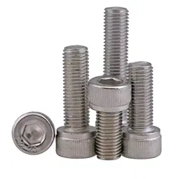 Rpi Shop M4x25mm SS Socket Head Allen Cap Screw Full Thread Bright Finish Pack of 75 Pcs image 2