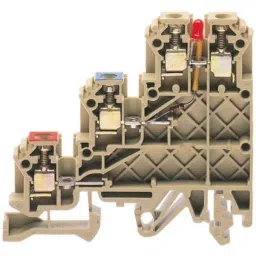 RS PRO Red DIN Rail Terminal Block 0.2-2.5 mm² Triple-Level, 501893-picture-30