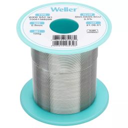 WELLER SOLDER, 96.5/3/0.5, 217 DEG, 0.5MM, 100G, T0051388299-image-82