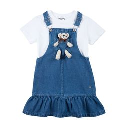 Gini and Jony GirlsDemin Dungaree With T-Shirt-33