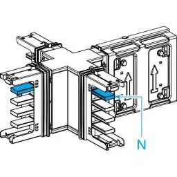 Schneider Electric Canalis KS 400 A Cross Elbow Busbar Trunking, KSA400DXC40-picture-1