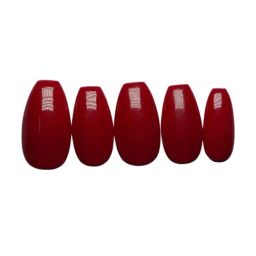 SOEZI Rajjo Red Reusable Press On Nails - Ready To Wear Kit-21