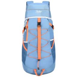 Skybags Crest Spring Blue Polyester Solid Rucksack - 45 Ltrs-1