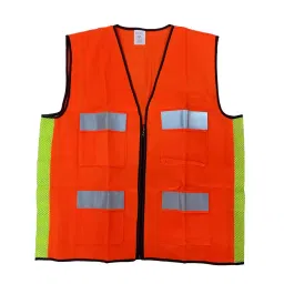 Evion Reflective Safety Jacket Extra Large Orange, 22957-O-picture-18
